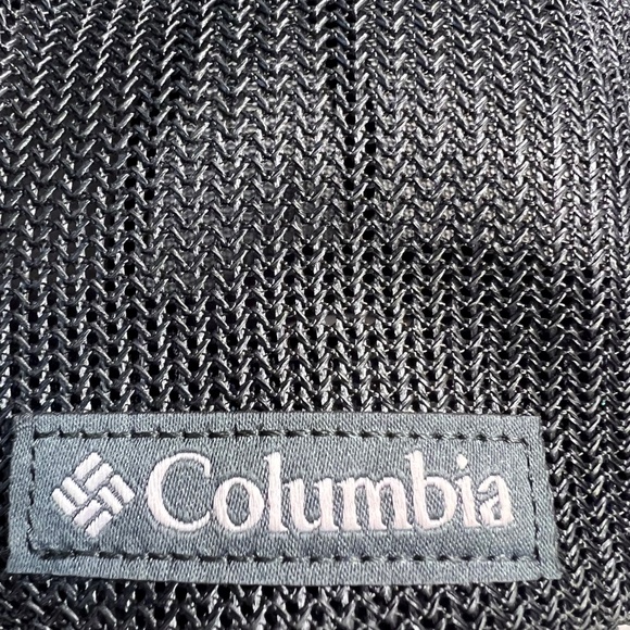 Columbia Tree Flag Flex Hat Heathered Grey / Black Mesh Back Structured Fit - Picture 5 of 11